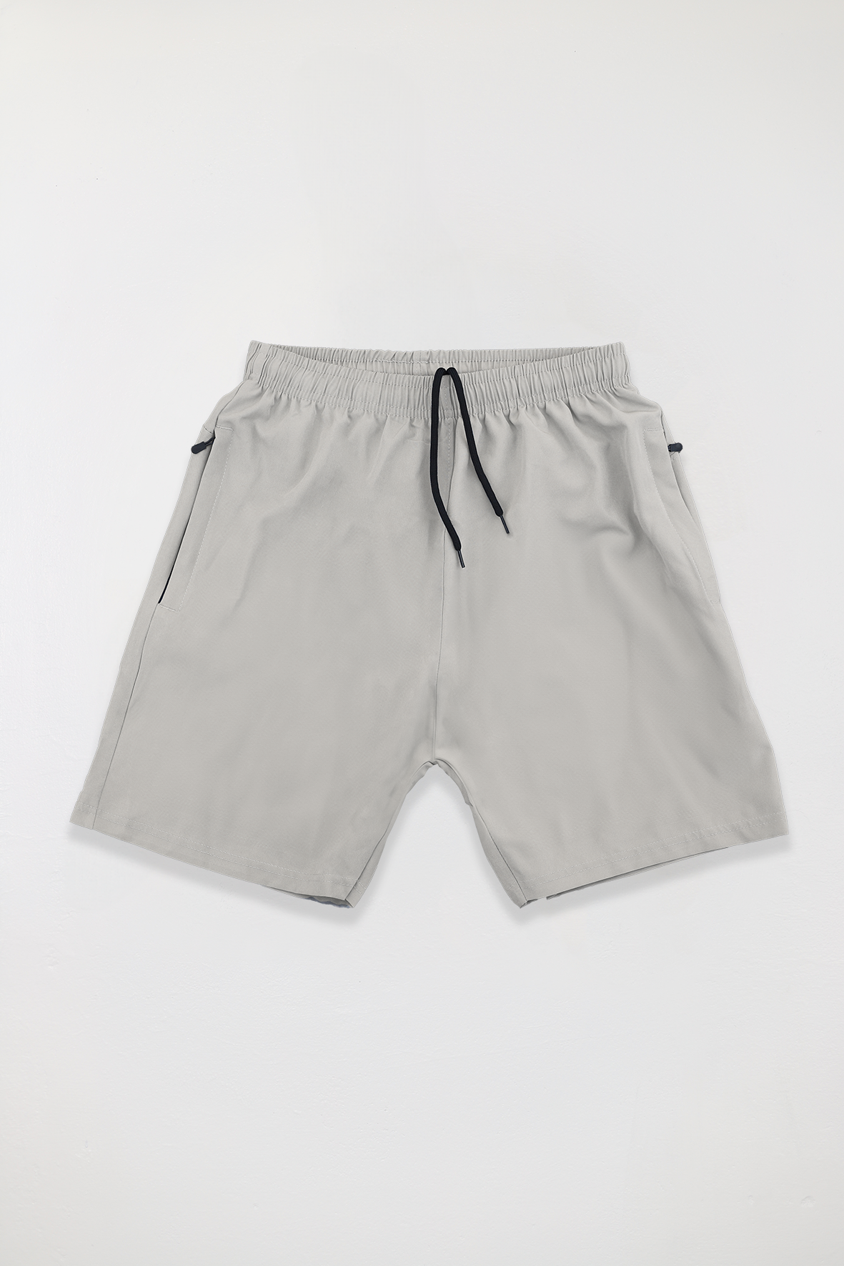 Ns lycra shorts(Light Grey)